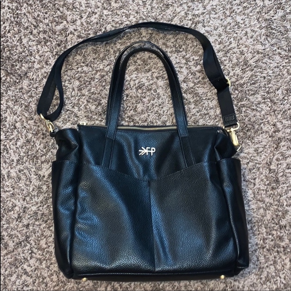 Freshly Picked Ebony Classic CarryAll Diaper Bag